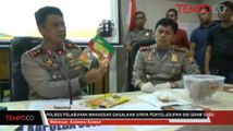 Polres Pelabuhan Makassar Gagalkan Upaya Penyeludupan 900 Gram Sabu