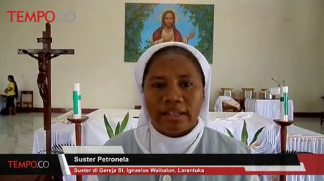 Ini Pesan Natal Suster Petronela dari Larantuka