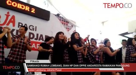 Sambangi Rumah Lembang, Dian HP Dan Oppie Andaresta Ramaikan Panggung