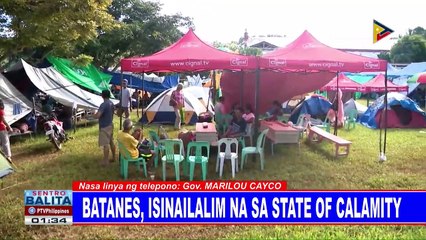 Batanes, isinailalim na sa state of calamity
