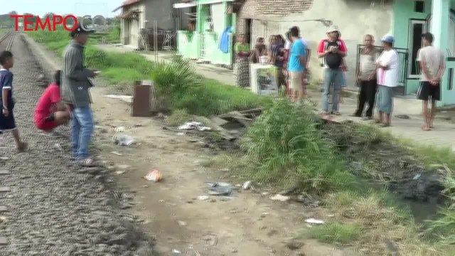 Usai Antar Anak ke Sekolah, Pasutri Tewas Tertabrak Kereta