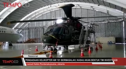 Pengadaan Helikopter AW 101 Bermasalah, KASAU Akan Bentuk Tim Investigasi