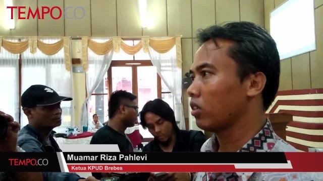 Angka Golput di Pilkada Brebes Capai 44 Persen