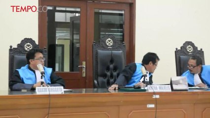 Dokumen TPF Munir, Hakim PTUN Menangkan Pemerintah