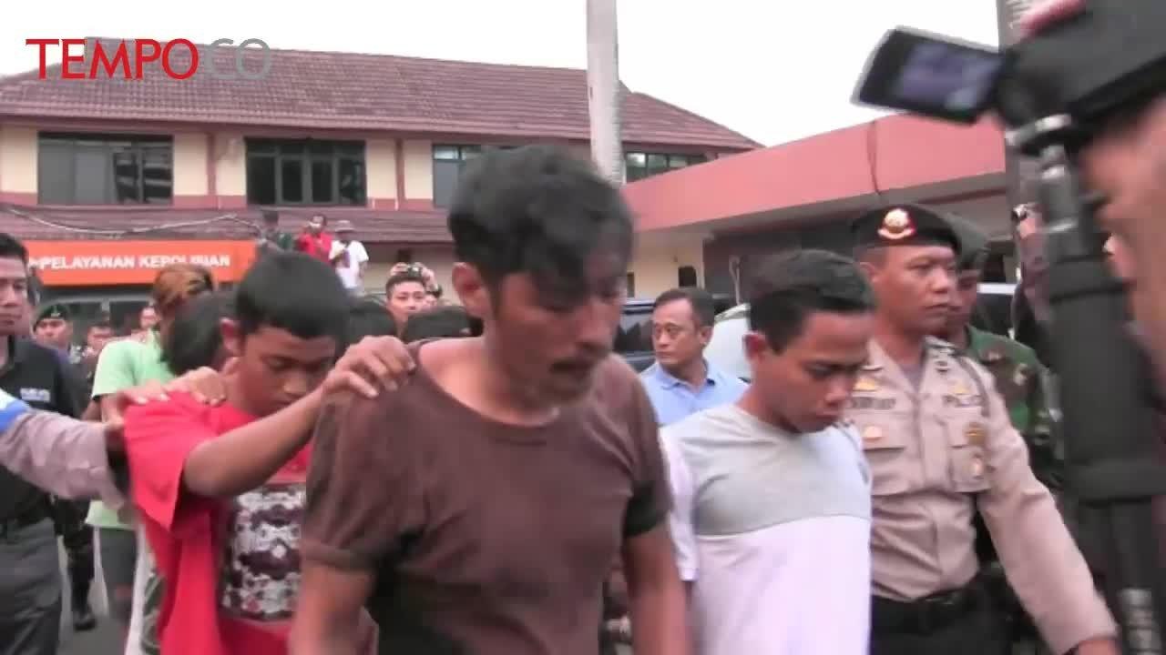 Bentrok Sopir Angkot dan Ojek Online, 18 Orang Ditangkap