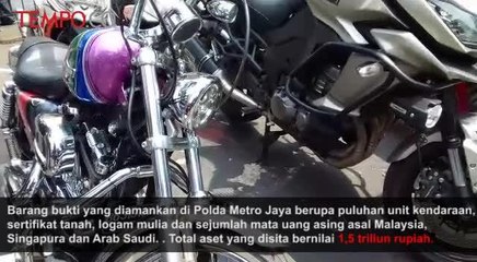 Polda Metro Jaya Gelar Barang Bukti Kasus Pandawa Grup, Total Aset 1,5 Triliun