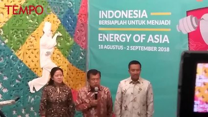 Jusuf Kalla: Asian Games Harus dengan Biaya yang Efisien