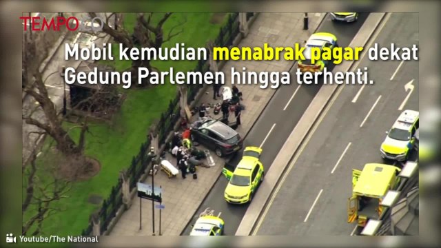 Teror di London, 5 Tewas dan Puluhan Orang Terluka
