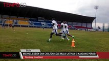 Michael Essien dan Carlton Cole Mulai Latihan di Kandang Persib