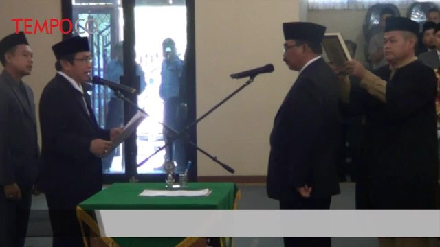 Seorang Satpam Dilantik Jadi Anggota DPRD Kota Serang Banten