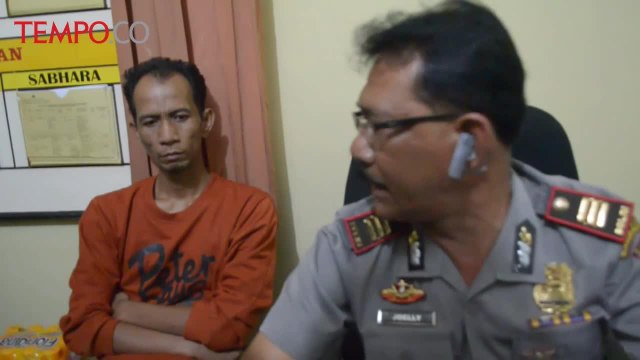 Teler Pengaruh Sabu, PNS Ini Nyaris Menabrak Polisi
