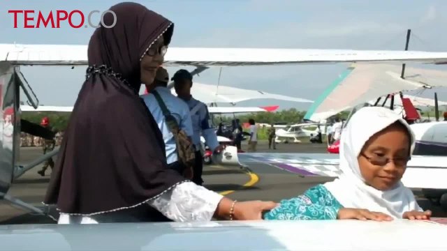 Anak Berkebutuhan Khusus Juga Ikut Meriahkan Ajang Jogja International Air Show 2017