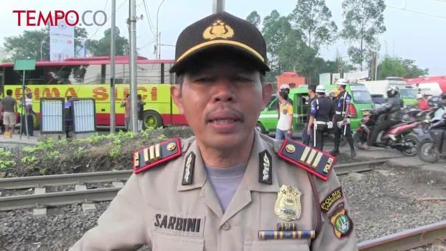 Pedagang Bawang Tewas Tertabrak Kereta, Terseret 100 Meter