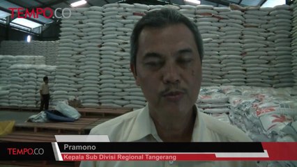Jelang Ramadan Stok Beras di Tangerang Aman