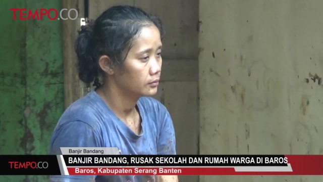 Banjir Bandang, Rusak Sekolah dan Rumah Warga di Baros