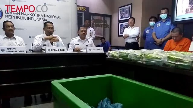 BNN Ungkap Penyelundupan 25 Kg Sabu Bermodus Pengiriman Ikan