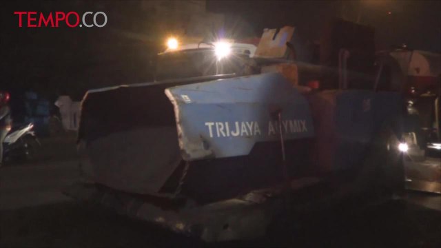 Jelang Arus Mudik 2017, Sejumlah Ruas Jalan di Mojokerto Mulai Diperbaiki