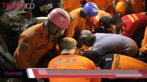 Talud Setinggi 6 Meter Roboh Timpa 3 Pekerja, 2 Orang Tewas Tertimbun