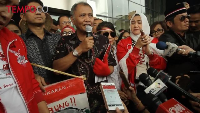 Artis dan Budayawan Gelar Aksi Tolak Hak Angket di Gedung KPK