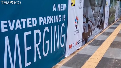GBK Bangun 2 Elevated Parking Menyambut Asian Games 2018