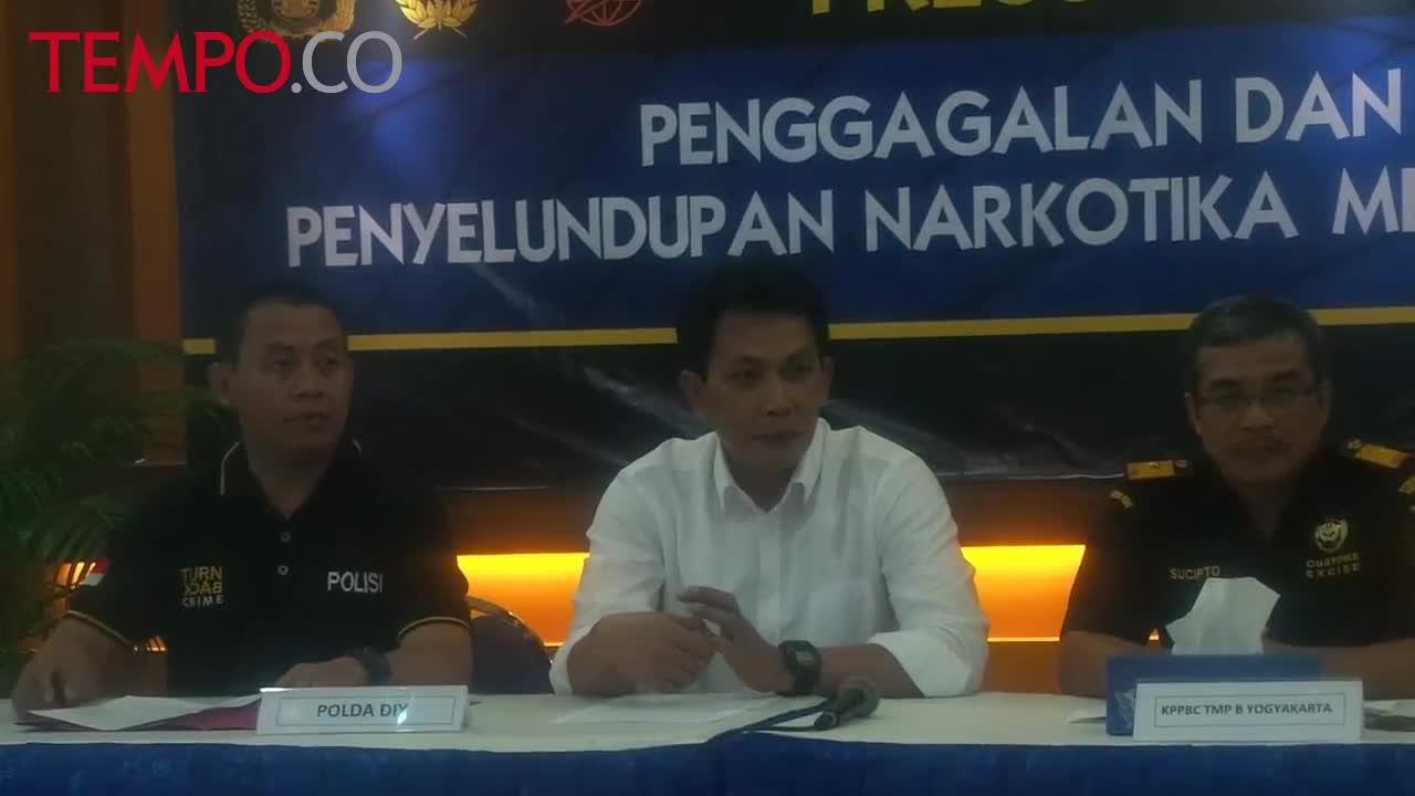 Penyelundupan Sabu Asal Nigeria Lewat Pos Digagalkan Bea Cukai DIY