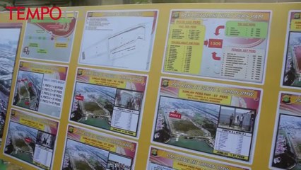 Bangunan Liar di Taman BMW Digusur, di Sini Akan Dibangun Stadion