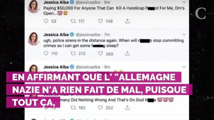 Jessica Alba victime d'un piratage : des tweets homophobes et...