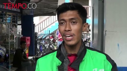 Ojek Pangkalan Sweeping Ojek Online di Serang, Ini yang Terjadi