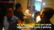 Ruangan di Gedung Nusantara 3 DPR Terbakar