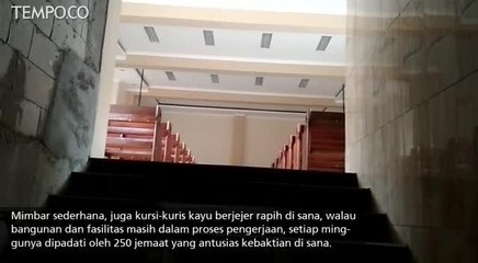 Penampakan dari Gereja GKPS Kebon Jeruk yang Mendapat Dana Hibah dari Pemprov DKI Jakarta