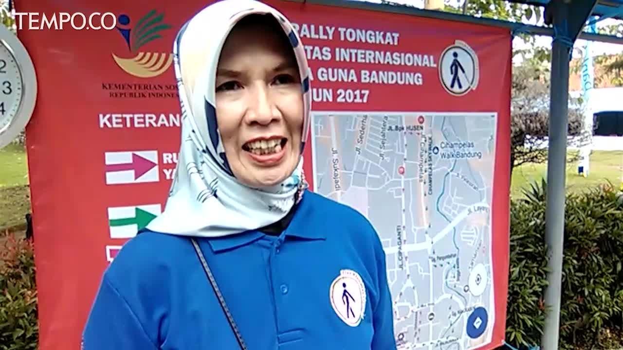 Rally Tongkat, Edukasi Difabel Atasi Infrastruktur Jalan yang Rusak