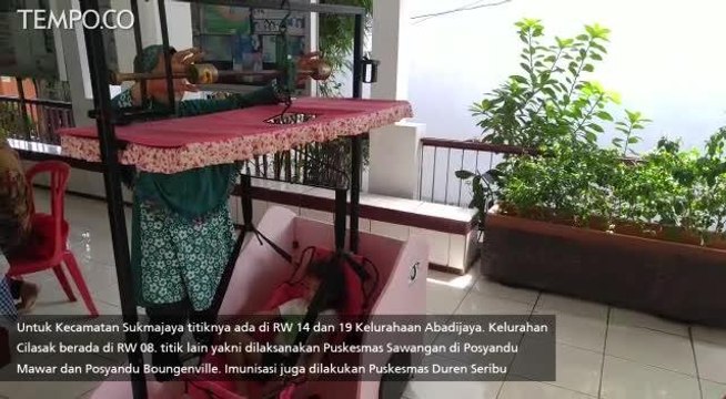 Cegah Difteri, Dinas Kesehatan Kota Depok Lakukan Imunisasi