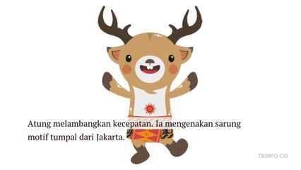 Mengenal Maskot Asian Games 2018