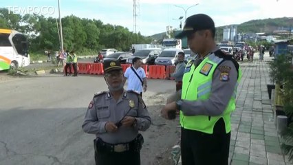 Polisi Berlakukan One Way, Urai Kemacetan di Jalur Anyer