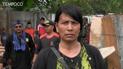 Ricuh, Menolak Digusur, Warga Adu Mulut dengan Satpol PP