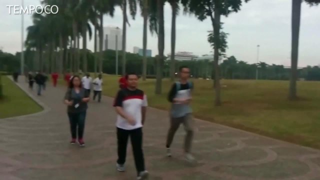 Sandiaga Uno Lari Pagi Bareng Menteri BUMN, Bahas Hal Ini