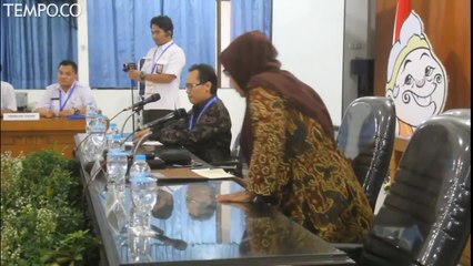 Ganjar Pranowo dan Taj Yasin Daftar ke KPU Jateng
