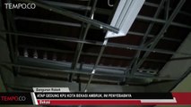 Atap Gedung KPU Kota Bekasi Ambruk, Ini Penyebabnya