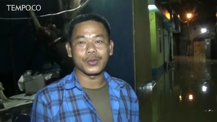 Kali Bekasi Meluap, Permukiman Warga Banjir Satu Meter