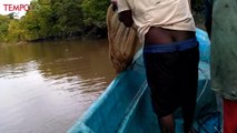 Menjala Ikan di Sungai Mamat