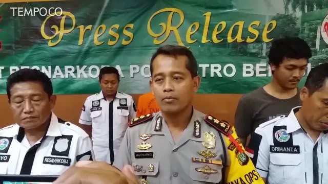 Seorang Satpam Diringkus Polisi Karena Kedapatan Memiliki Sabu