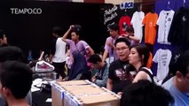 Pengunjung Padati Jakarta Sneaker Day 2018