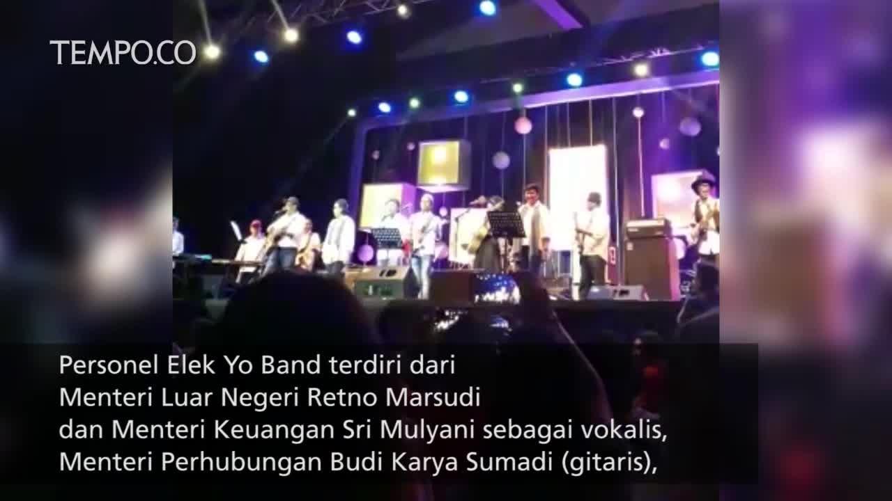 Pentas Perdana Elek Yo Band di Java Jazz 2018, Begini Penampilannya