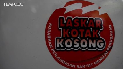 Warga Enrekang Kampanyekan Kotak Kosong Lawan Calon Petahana