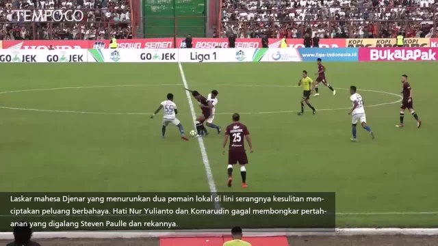 Laga Perdana Liga 1, PSM Makassar Taklukan PSIS Semarang