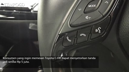 Mengintip Toyota C-HR di Toyota Mega Web Jepang