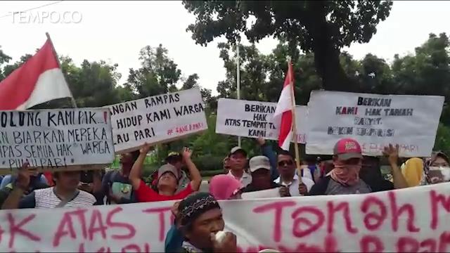 Ratapan Warga Pulau Pari ke Gubernur Anies Baswedan
