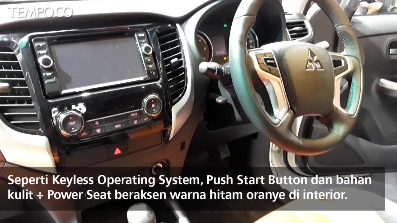 IIMS 2018, Mitsubishi Triton Athlete Tampil Leb...