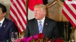 Trump Makan Siang Bersma PM Jepang Shinzo Abe