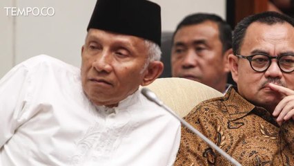 Amien Rais Ajukan Syarat terkait Pilpres 2019